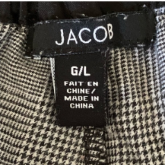 Jacob BLK/WHT Sleeping Shorts, L *P1051 - Picture 5 of 6